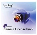 Synology 4個攝影機授權 (4 Cameras license pack)